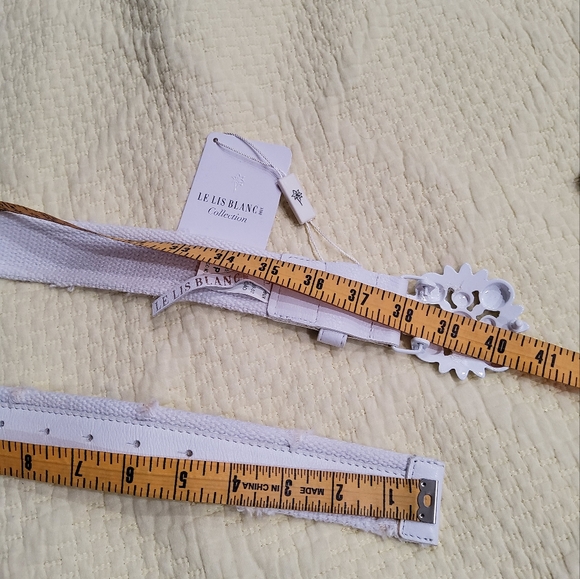 Le Lis Blanc Deux White Belt main image 7